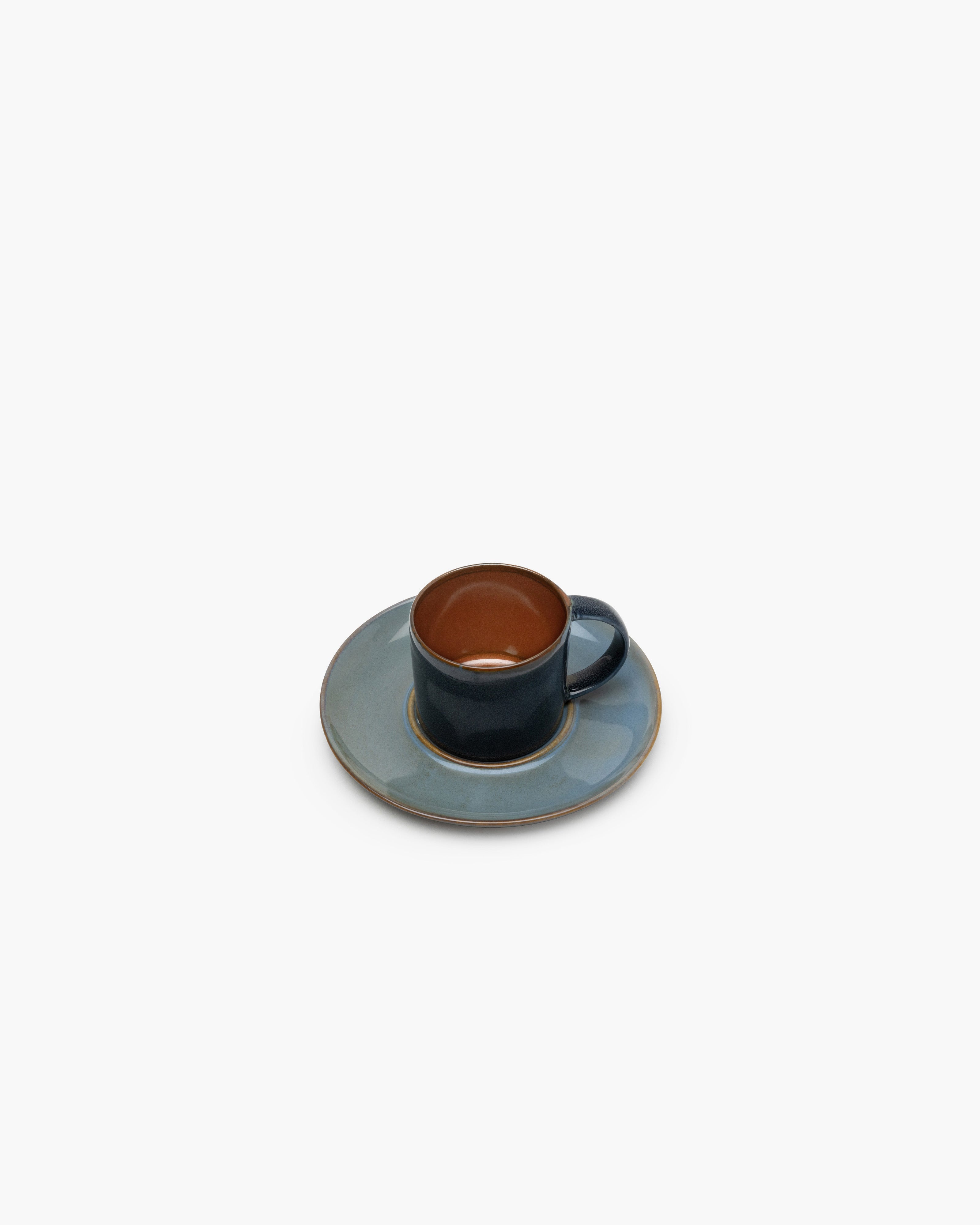 Espresso cup rust/dark blue Terres de rêves – SERAX