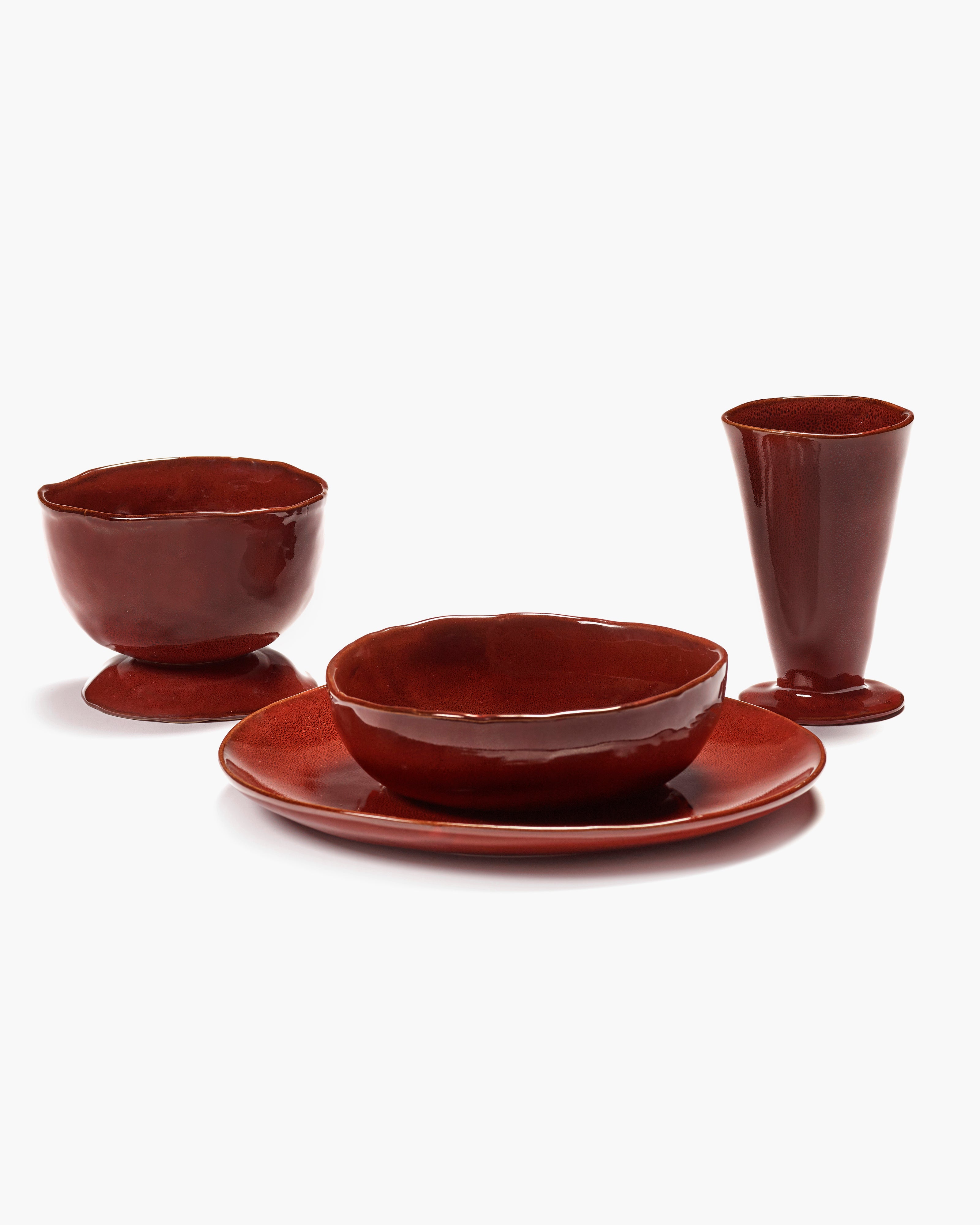 Starter plate venetian red La Mère – SERAX