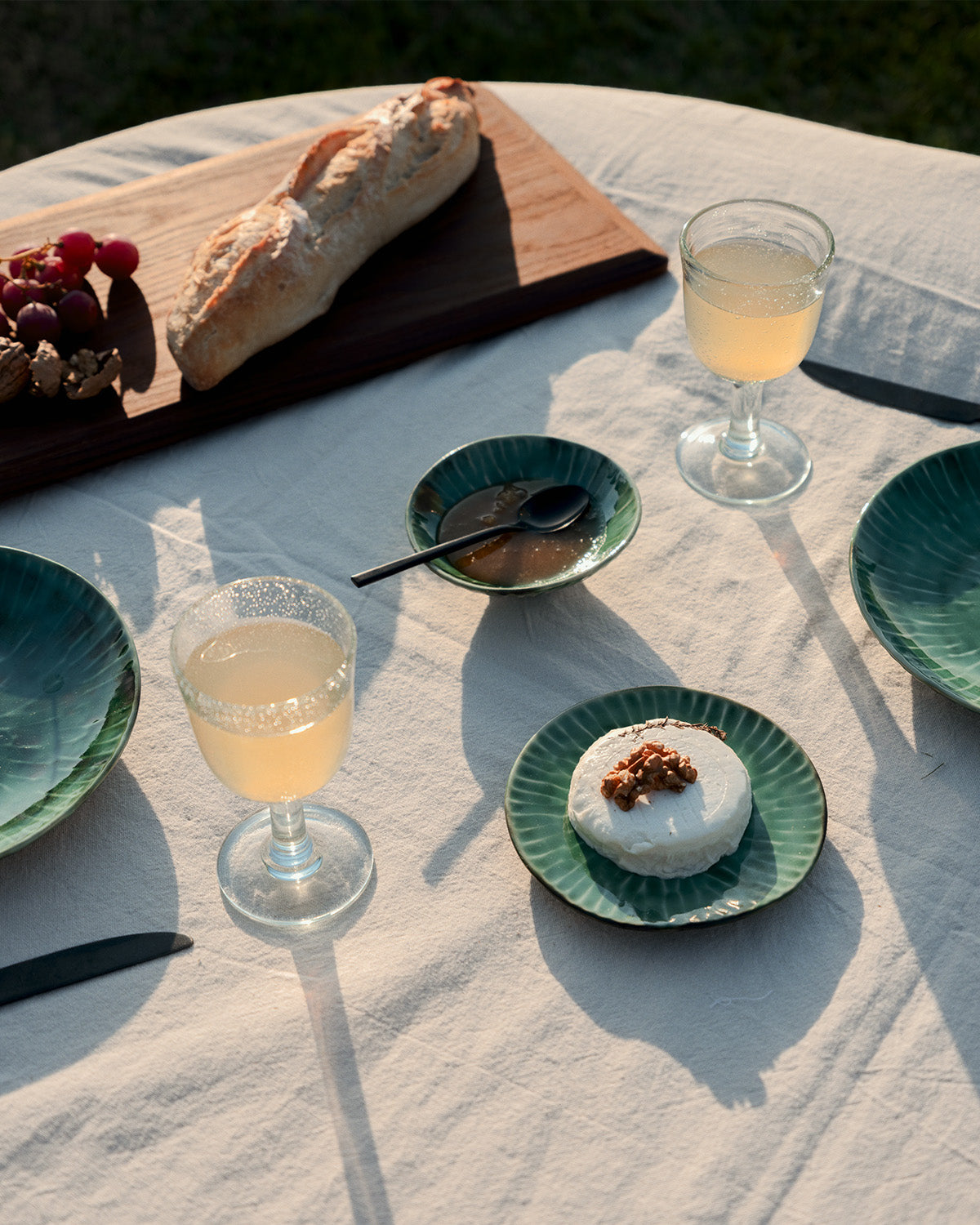 Nason & Moretti グラデーショングリーン皿 Dinner plate green Verde Lanza – SERAX