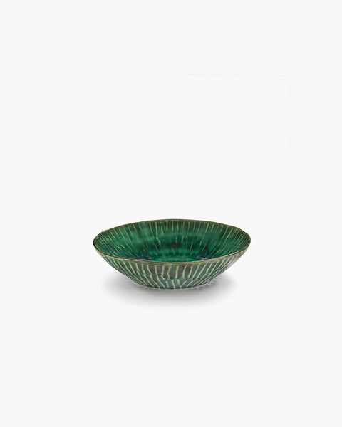 Serving plate S green Verde Lanza – SERAX
