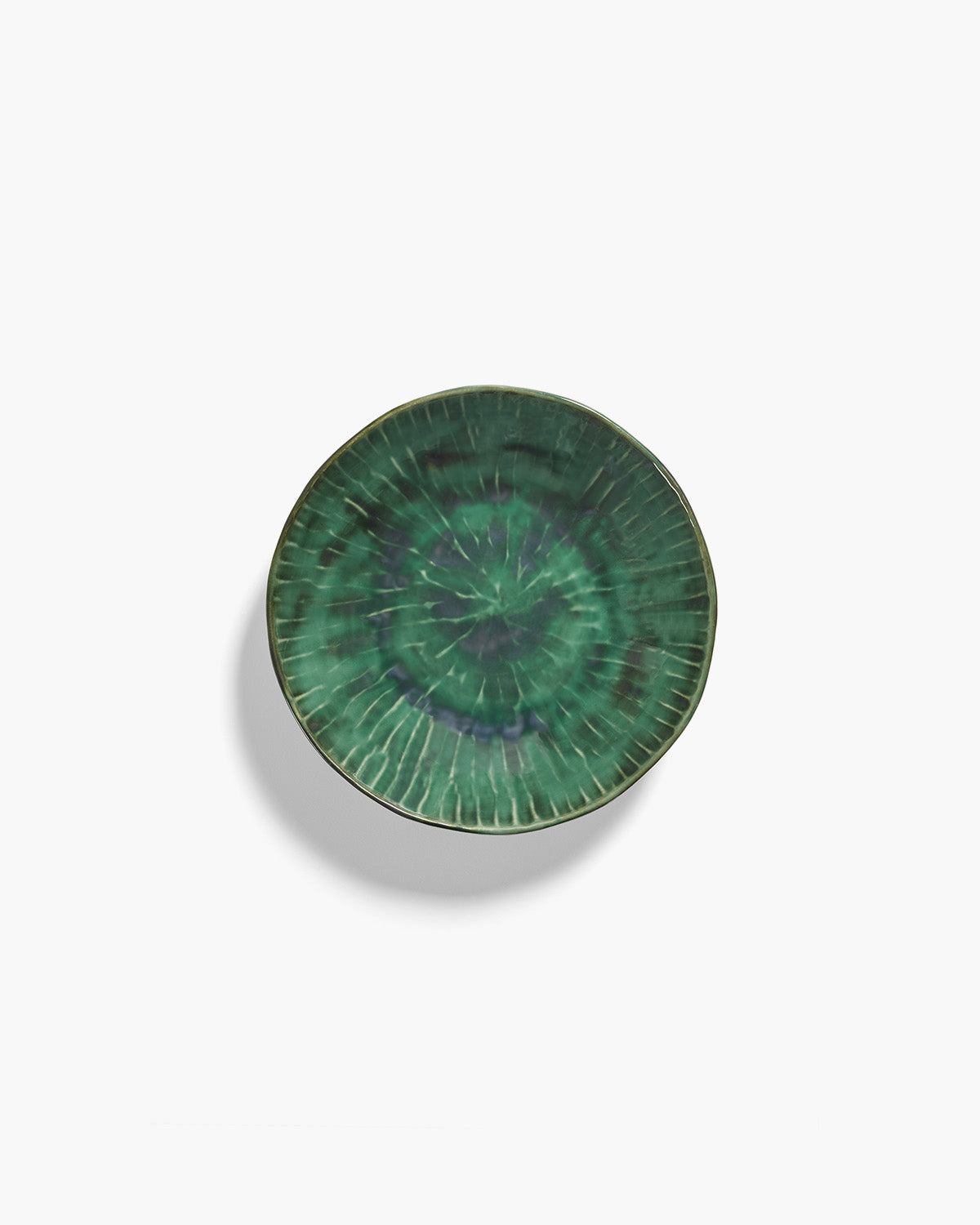 Serving plate S green Verde Lanza – SERAX