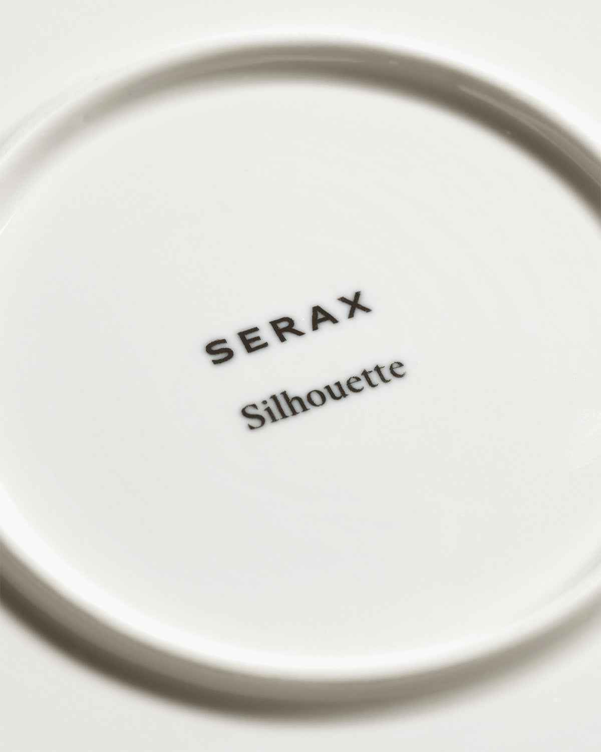 Starter plate white Silhouette – SERAX