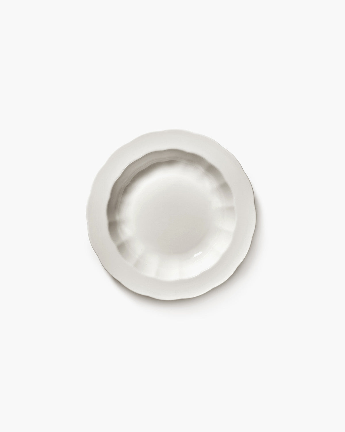 Deep plate S white Silhouette – SERAX