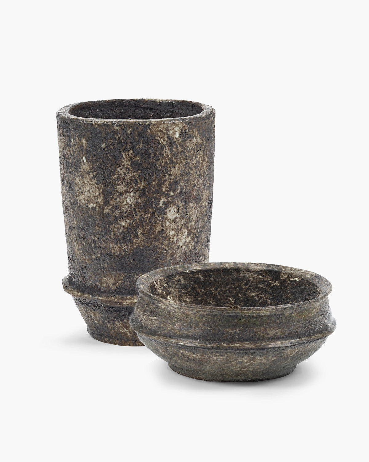 Planter 02 M dark brown Dune – SERAX
