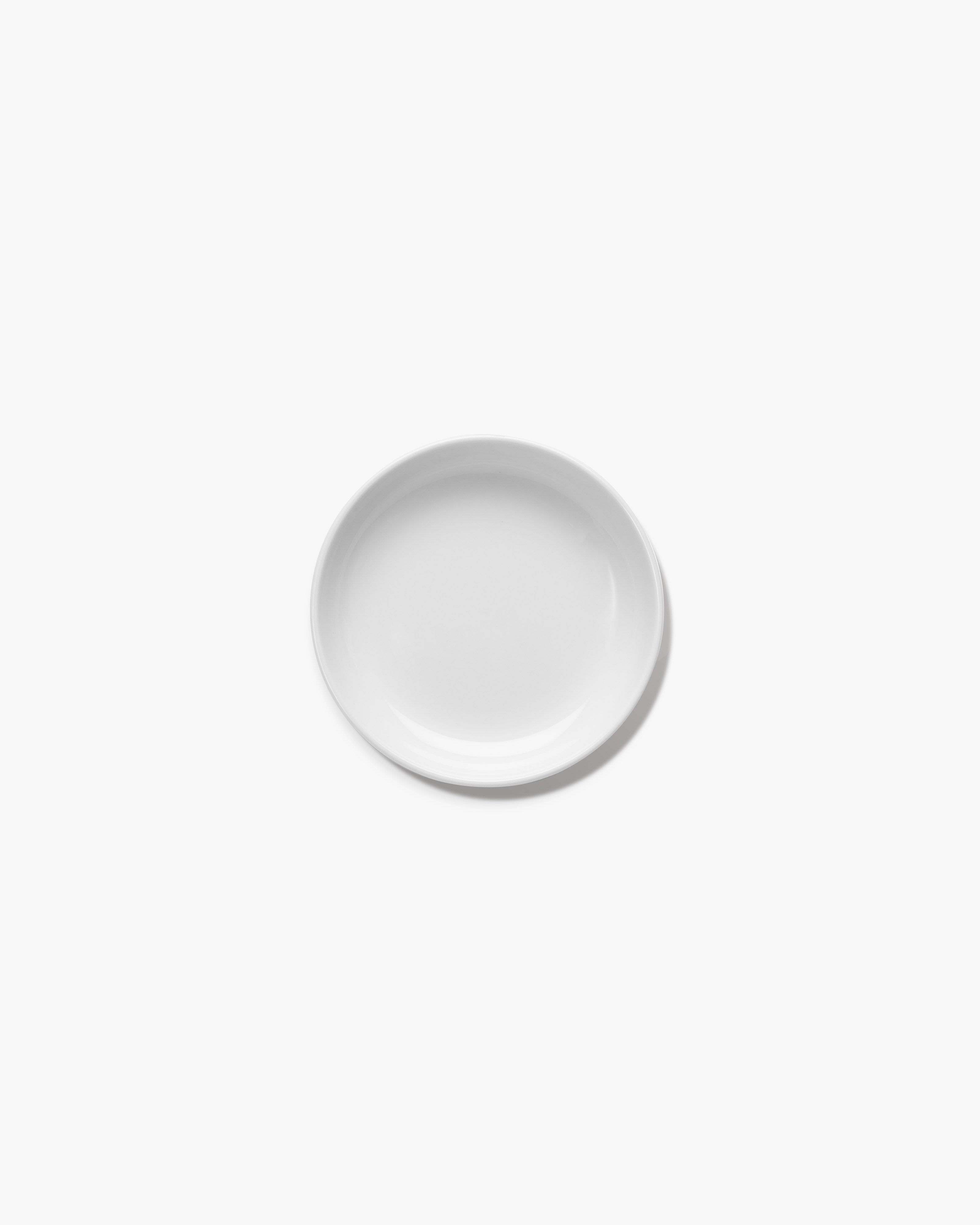 Low dessert plate white matt Passe-partout – SERAX