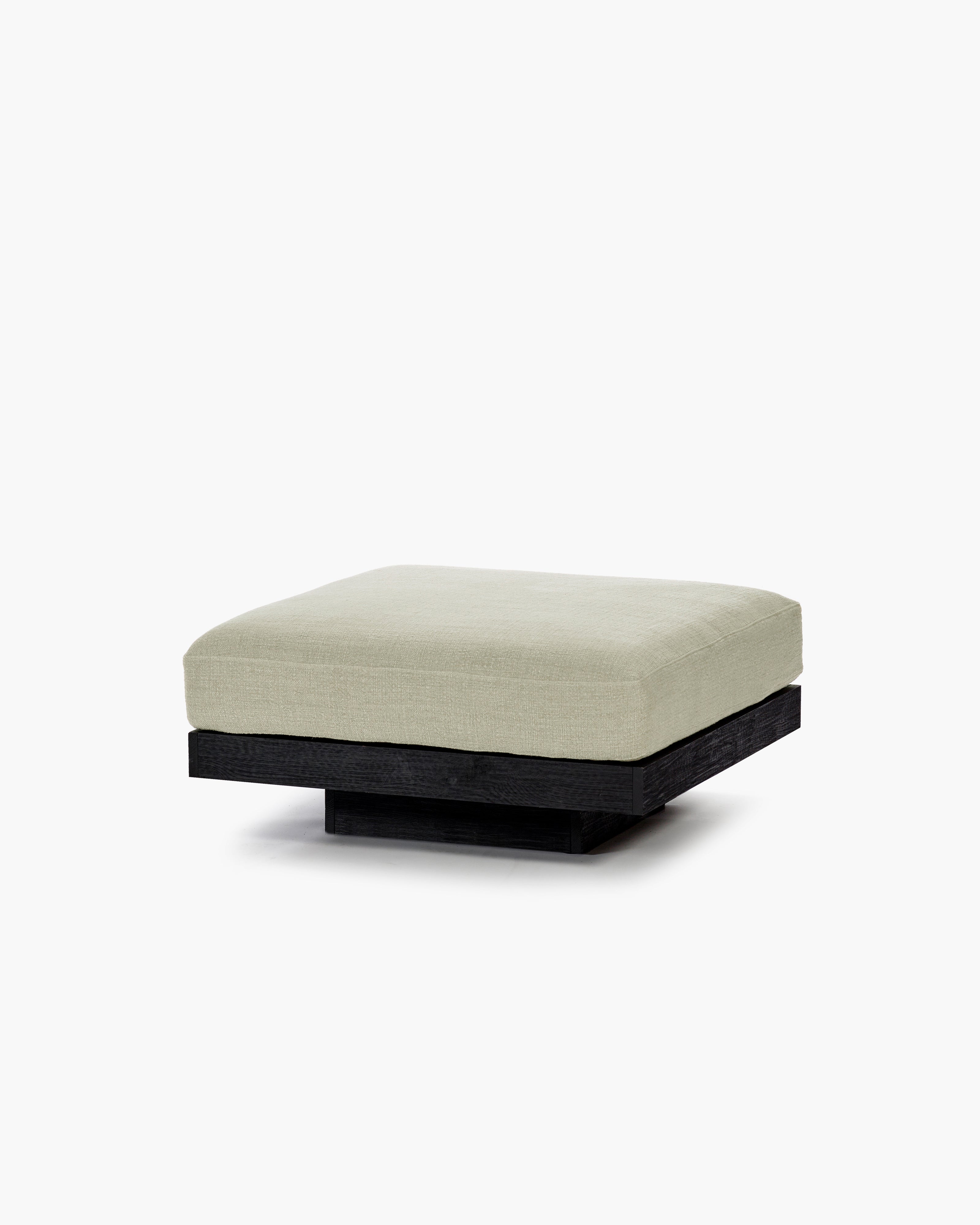 Ottoman mit Innenkissen sand