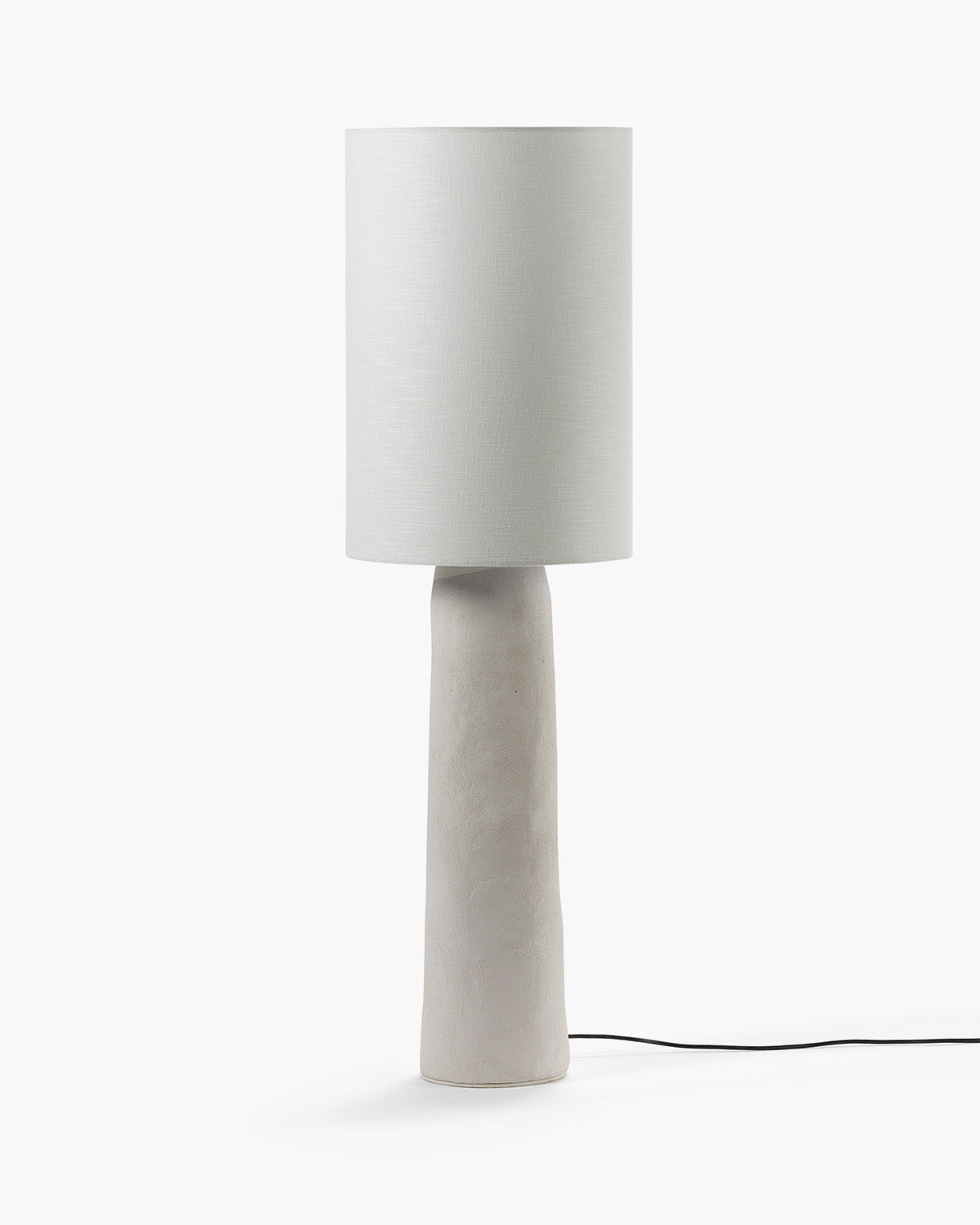 lampara pie 03 blanca earth serax papel mache | Mardecava
