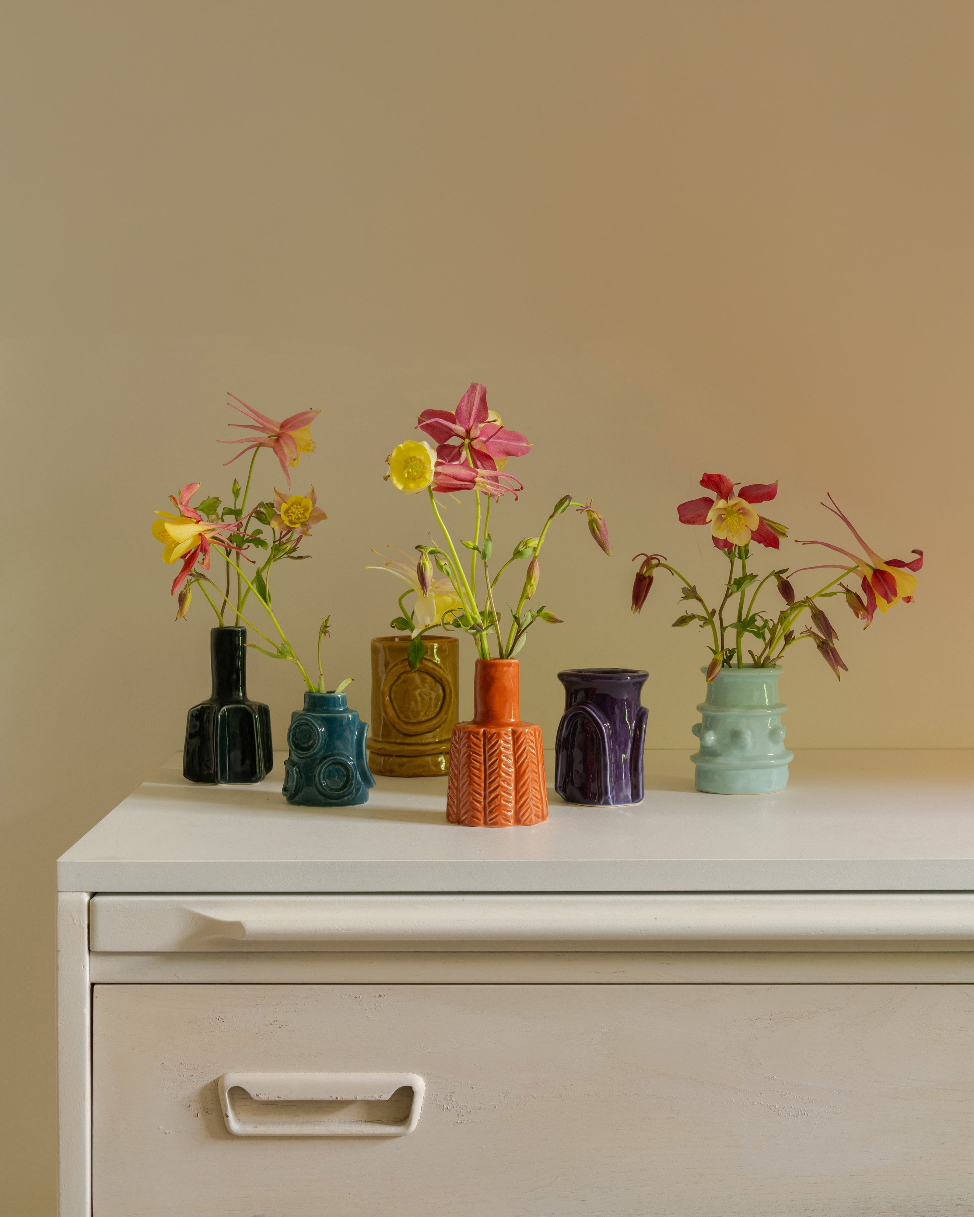 Vase – ass/6 glazed Molly – SERAX