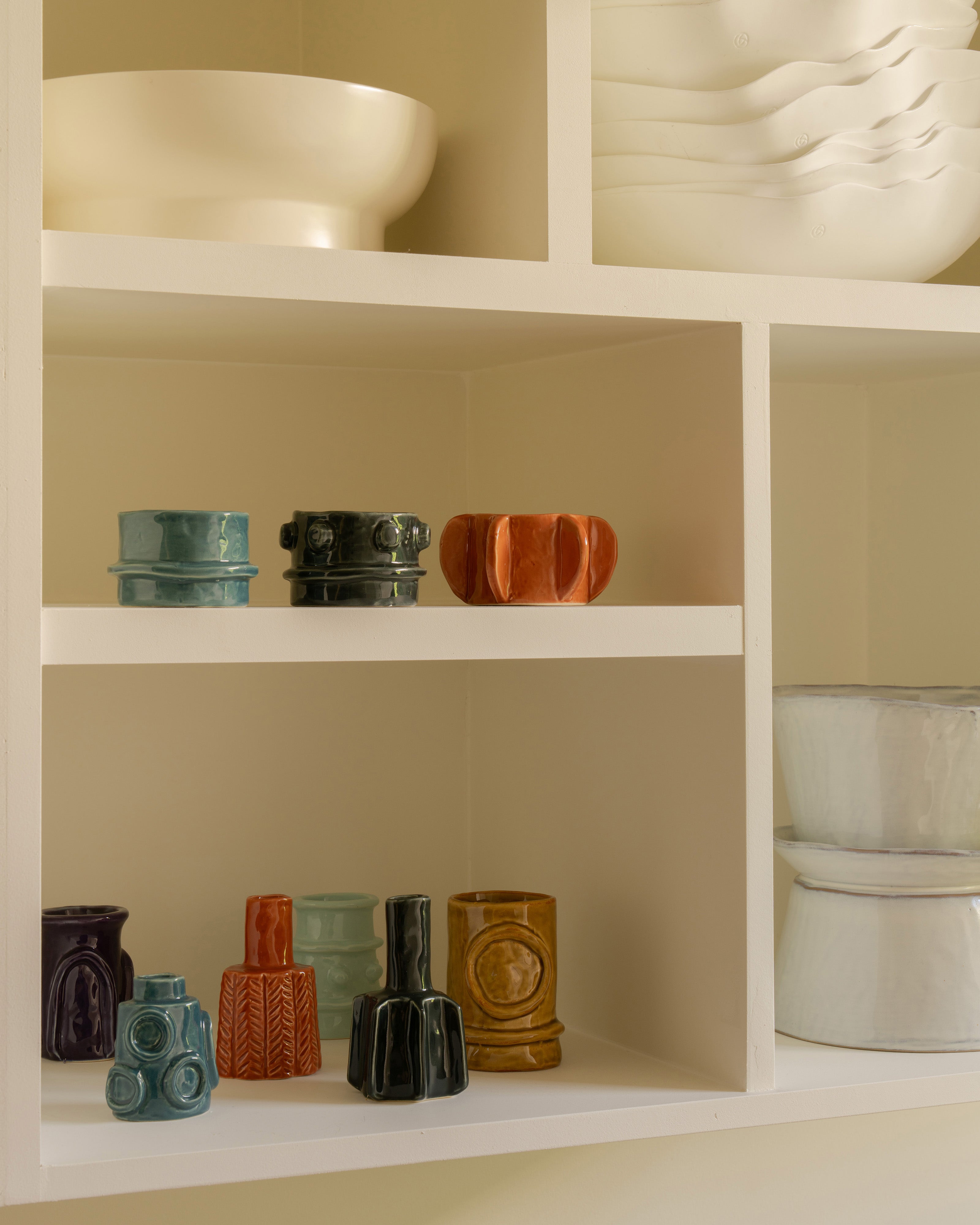 Vase – ass/6 glazed Molly – SERAX