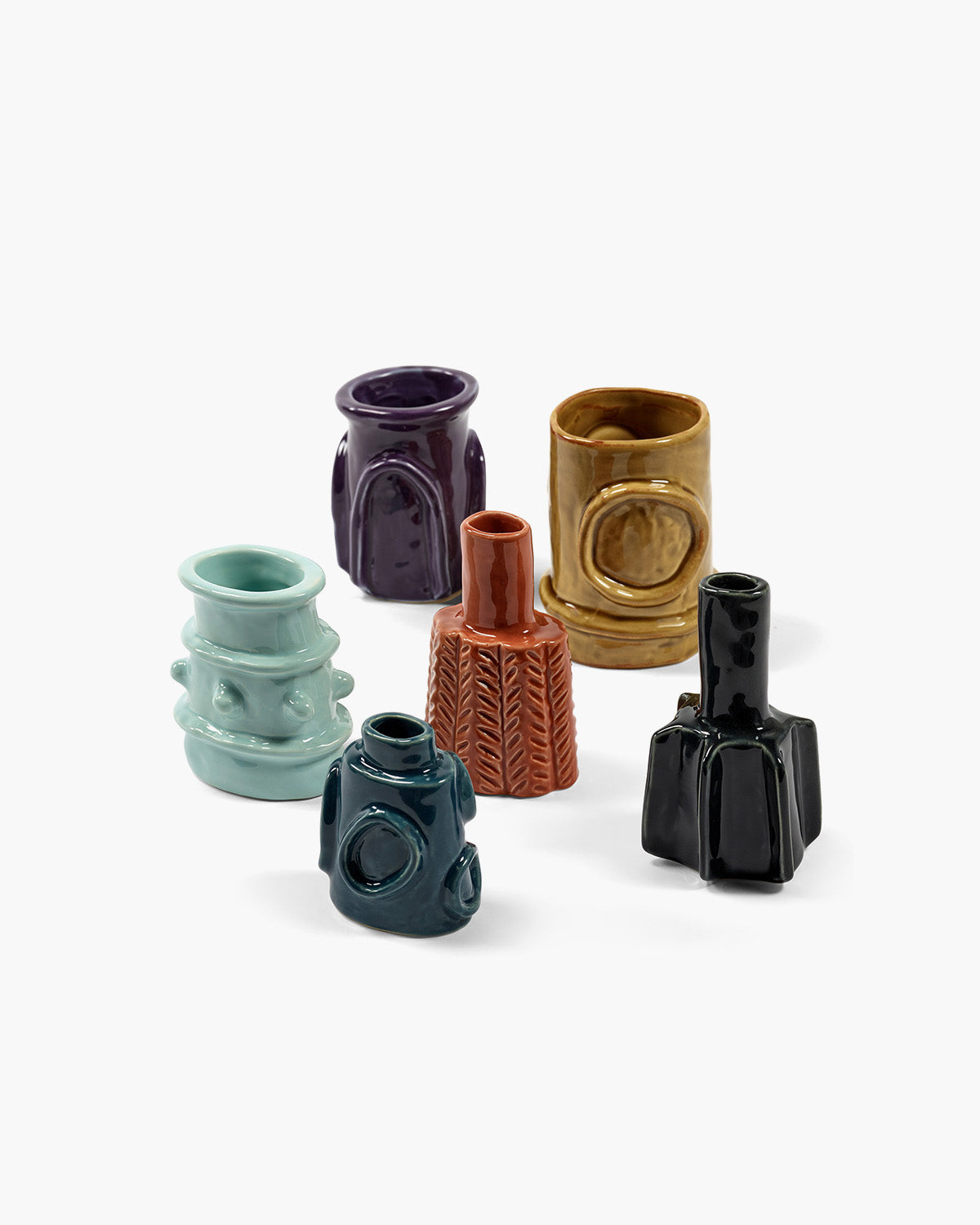 Vase – ass/6 glazed Molly – SERAX