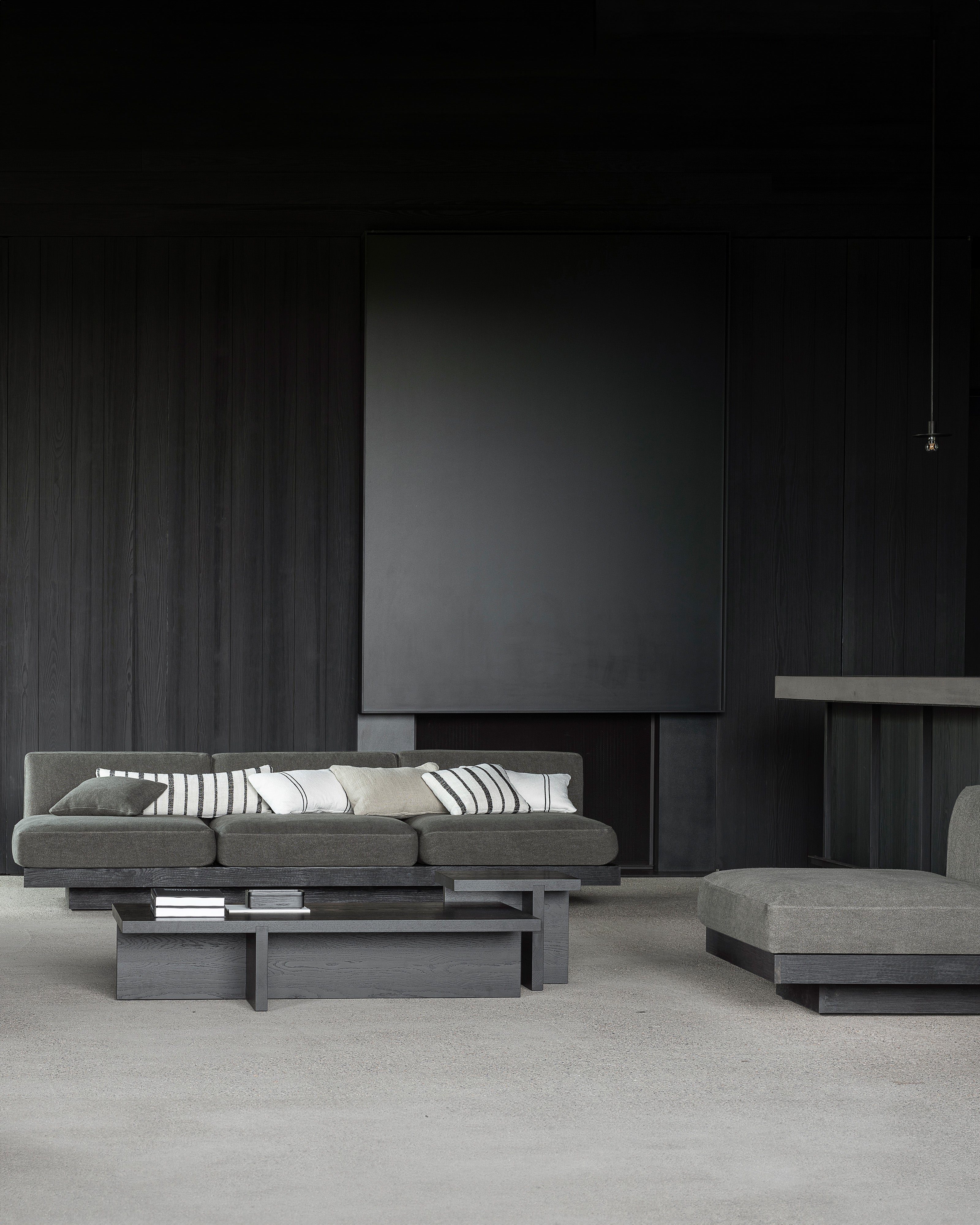 Coffee table rectangular black Rudolph – SERAX