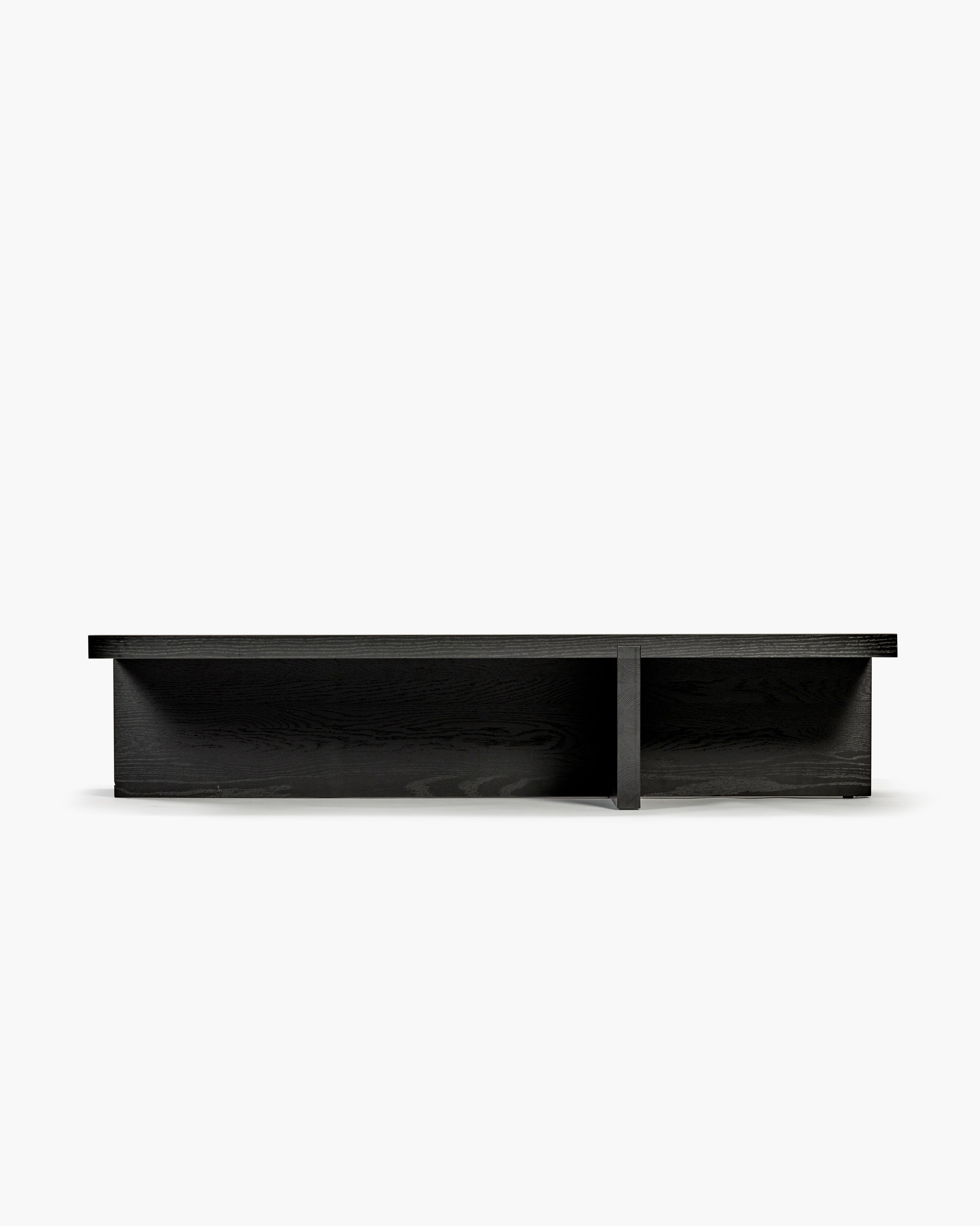 Coffee table rectangular black Rudolph – SERAX