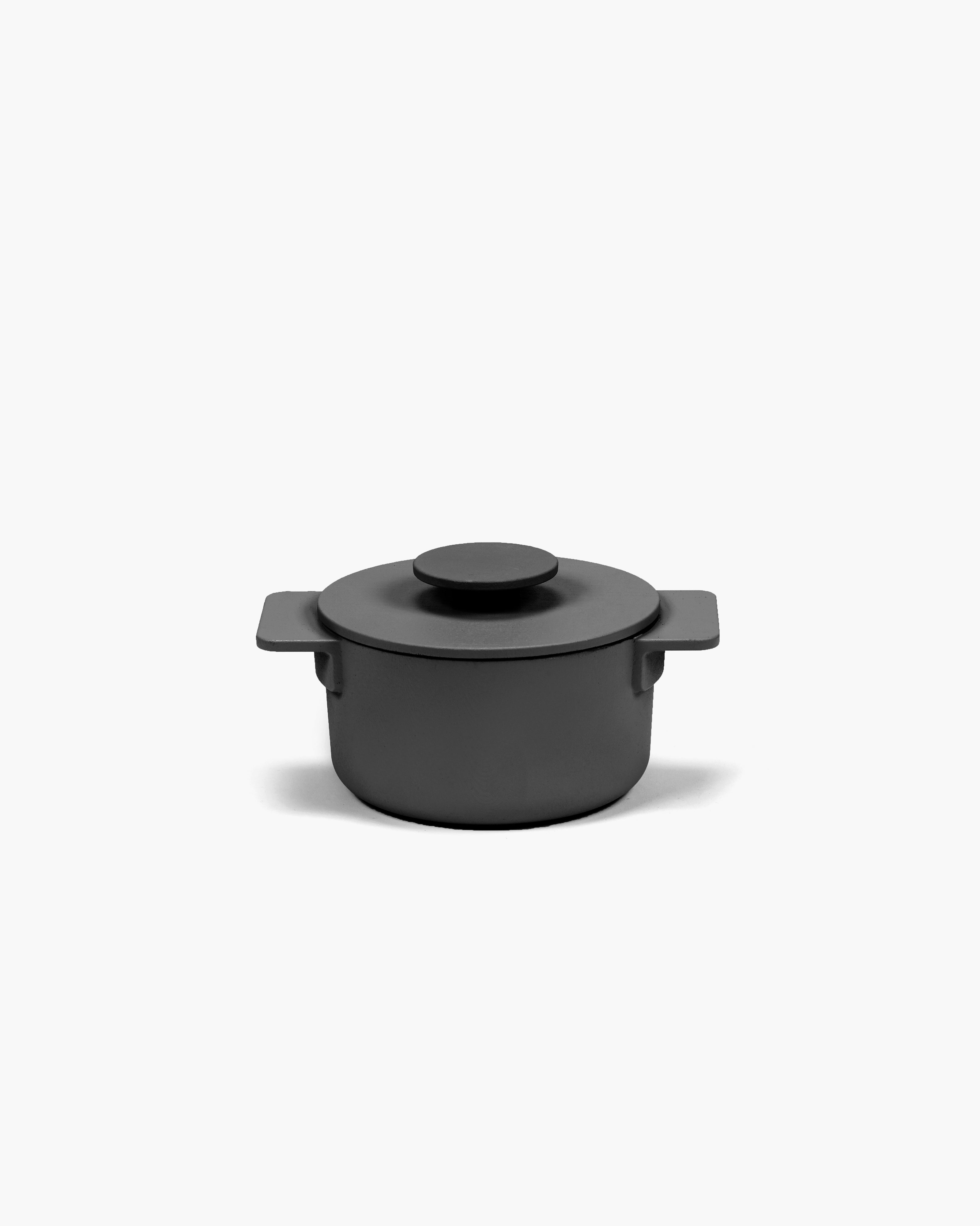 Kochtopf XS Gusseisen schwarz Surface – SERAX