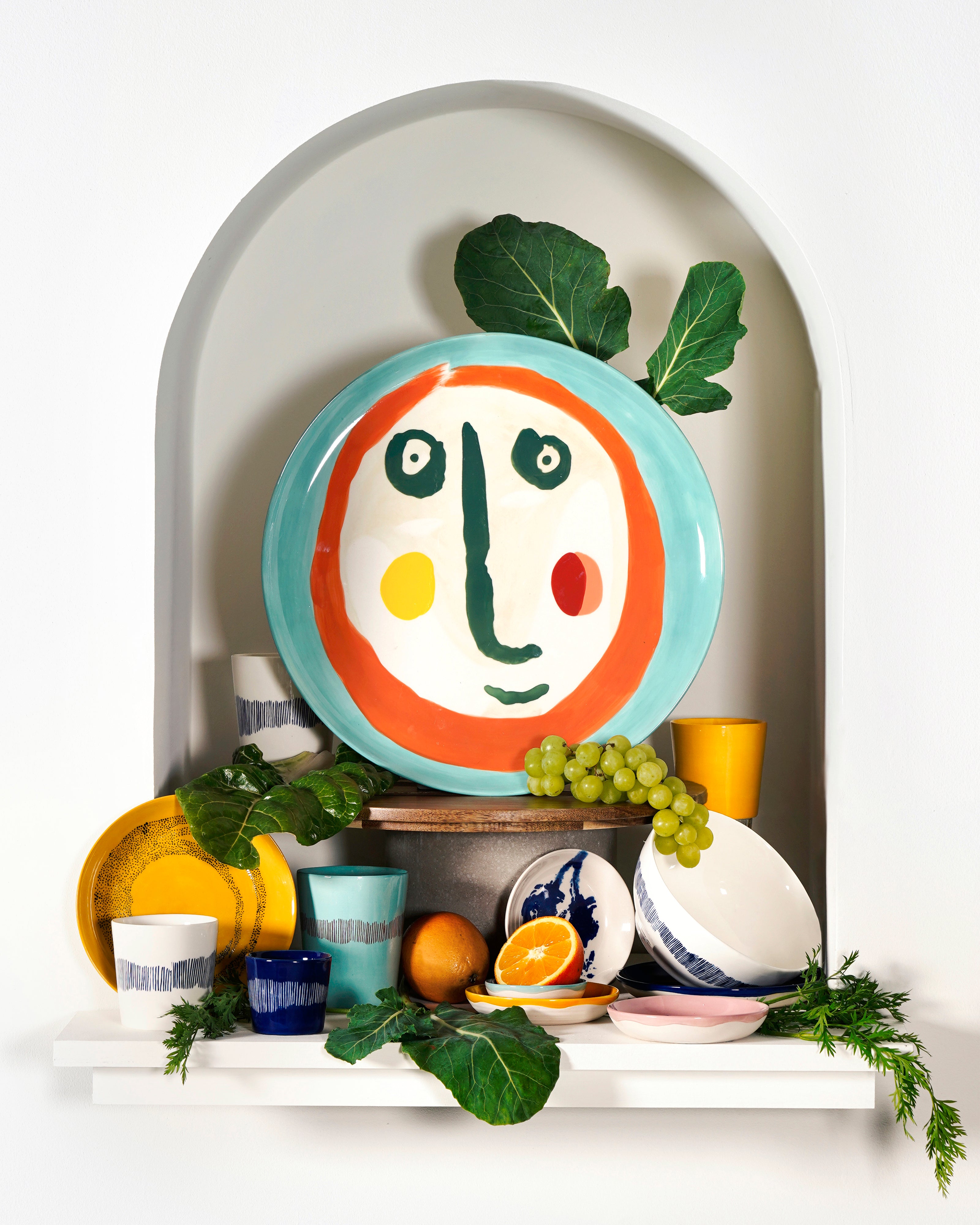 Dinner plate azure Feast – SERAX