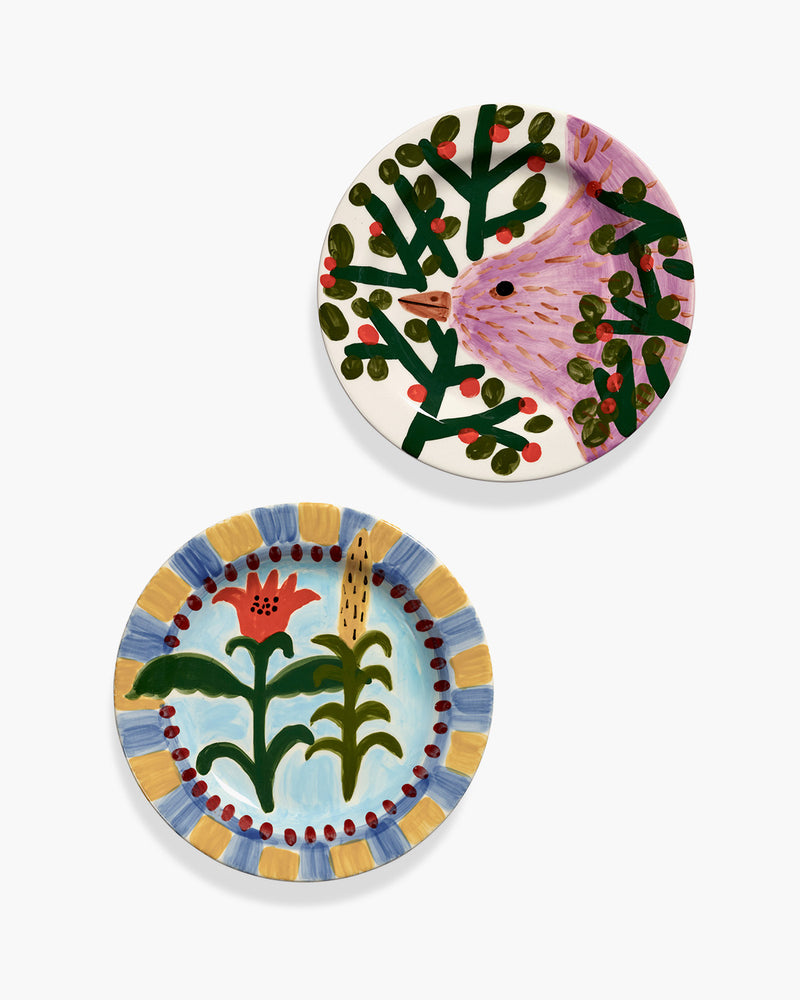 Dinner plate 01 set of 2 mix Jane January