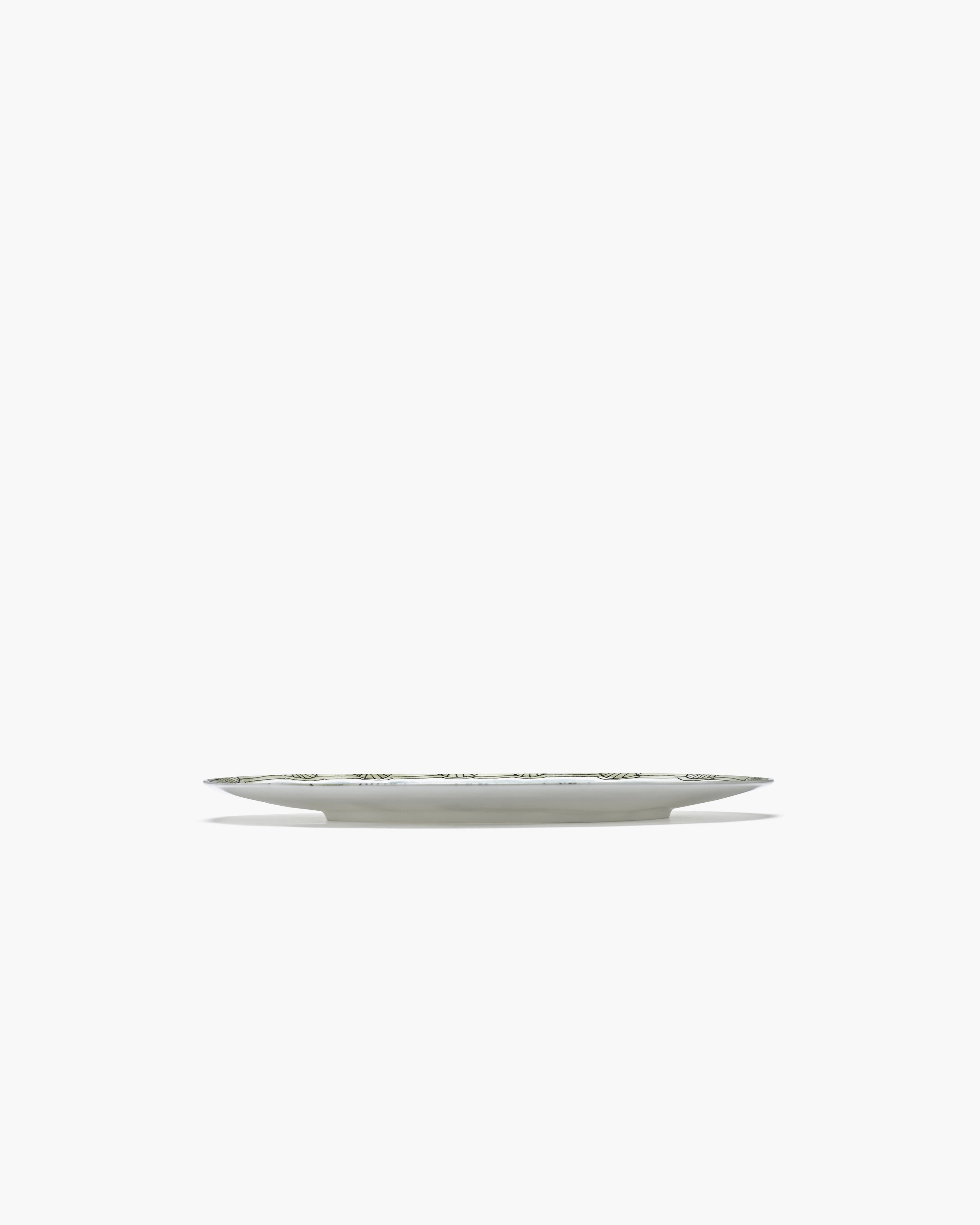 Dinner plate Mirtillo tea Midnight Flowers – SERAX