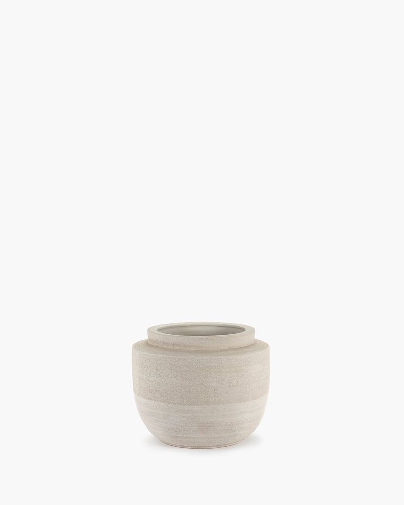 Plant pot S beige Volumes