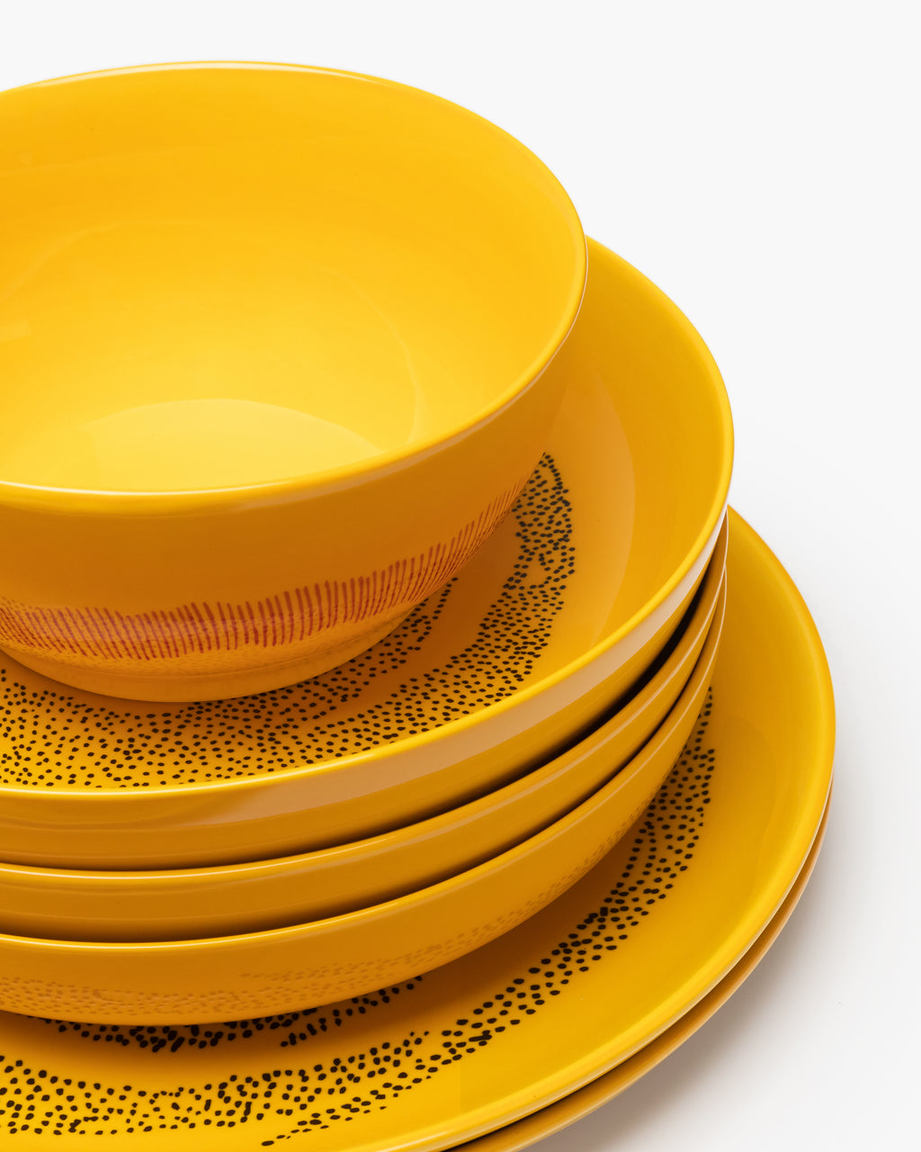 Full Set 24 pieces - Feast tableware by Ottolenghi - yellow