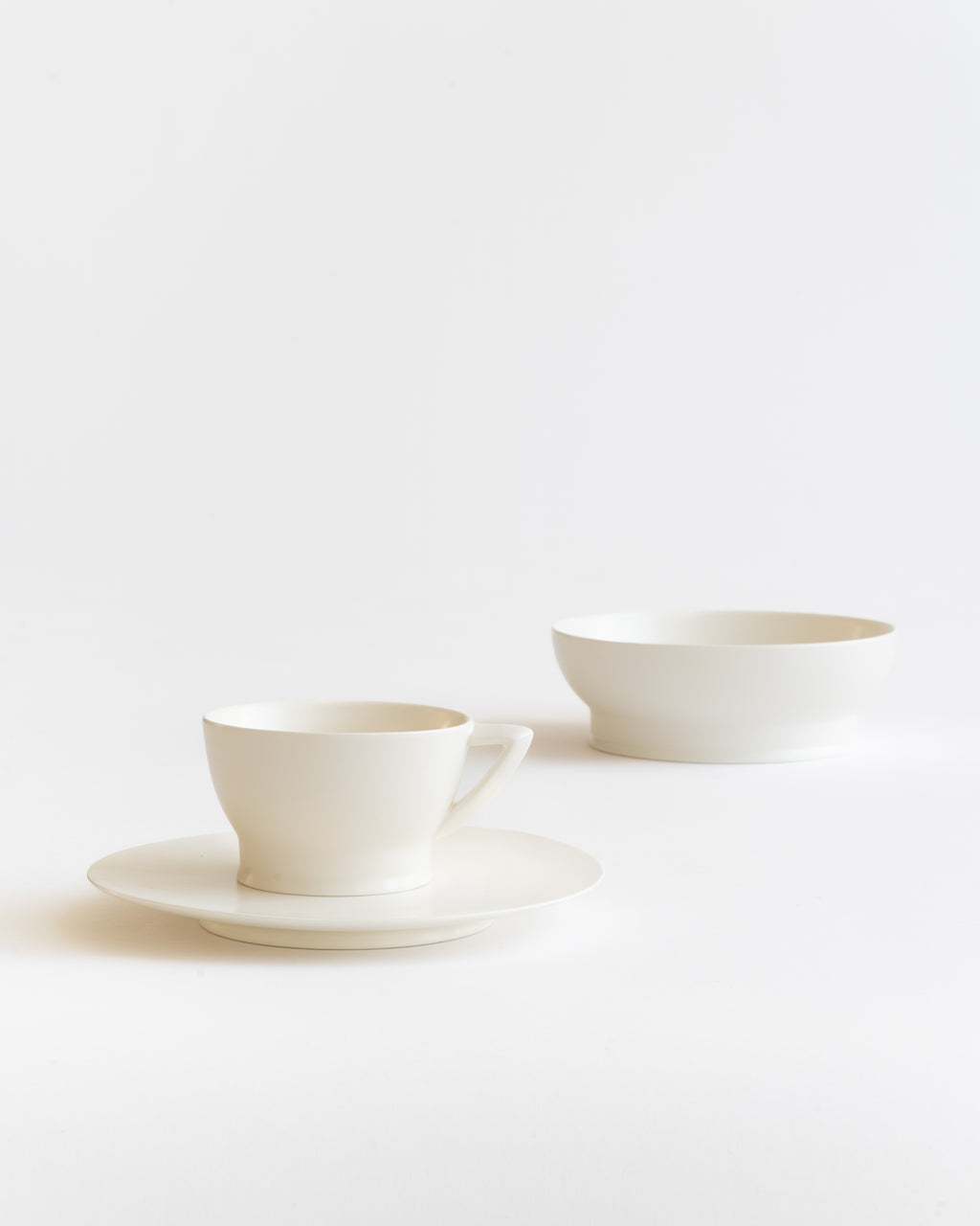 Ontbijtset 12-delig - Base servies van Piet Boon - wit