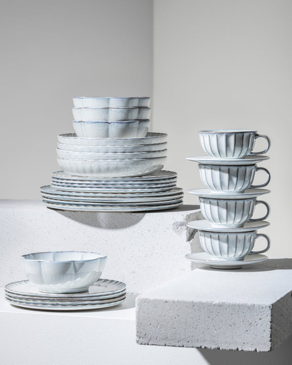 Full Set 28 pieces - Inku Tableware by Sergio Herman - white