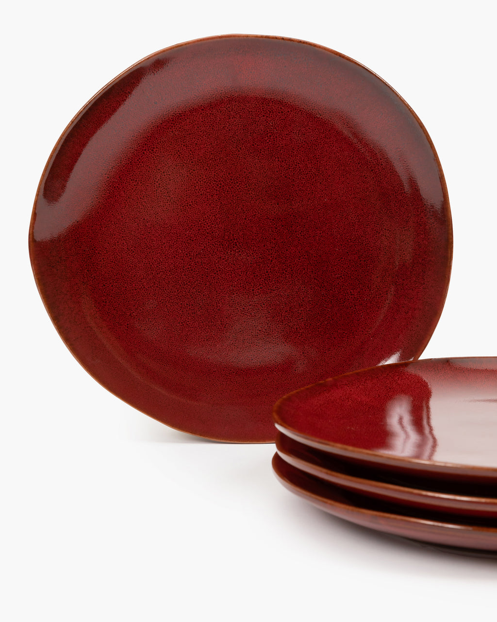 Full Set 24 pieces - La Mère tableware by Marie Michielssen - Venetian red