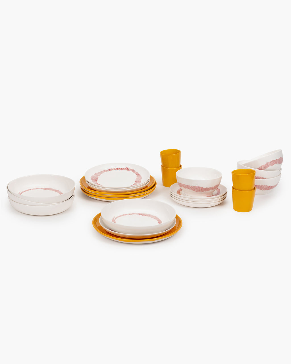 Full Set 24 pieces - Feast tableware by Ottolenghi - White