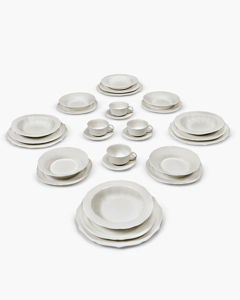 Full Set 28 pieces white Silhouette